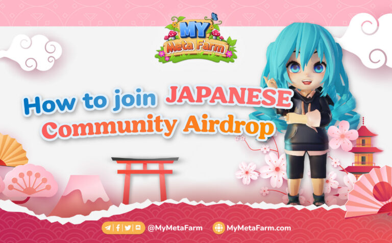 How to join the Japanese Community Airdrop