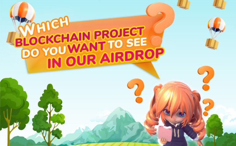 Vote for the project you want to appear in the next Airdrop