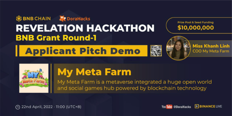 My Meta Farm was present in the BNB Grant Round-1 Livestream 