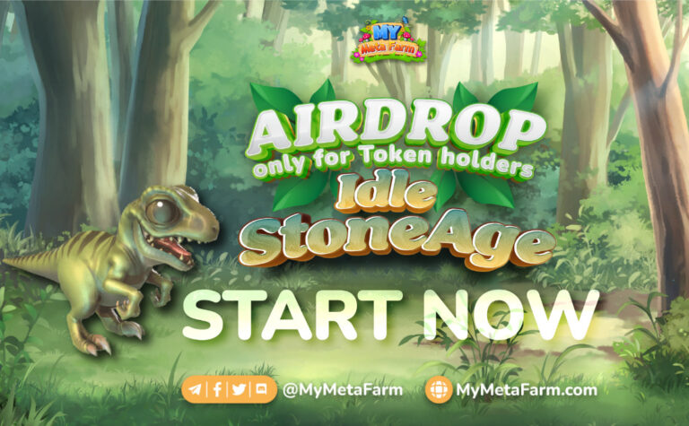 Airdrop for our community and Idle StoneAge’s token holders official begins