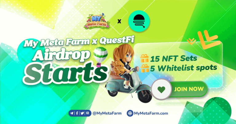 My Meta Farm x QuestFi Airdrop: On air!