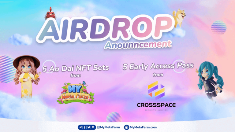 My Meta Farm x CrossSpace Airdrop: A way to join in
